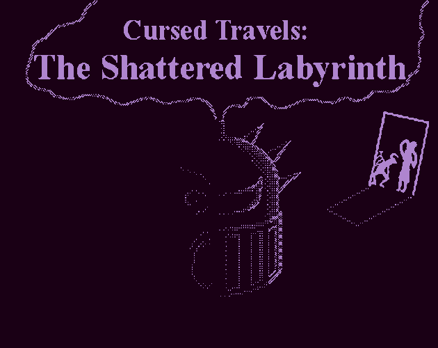 cursed travels the shattered labyrinth